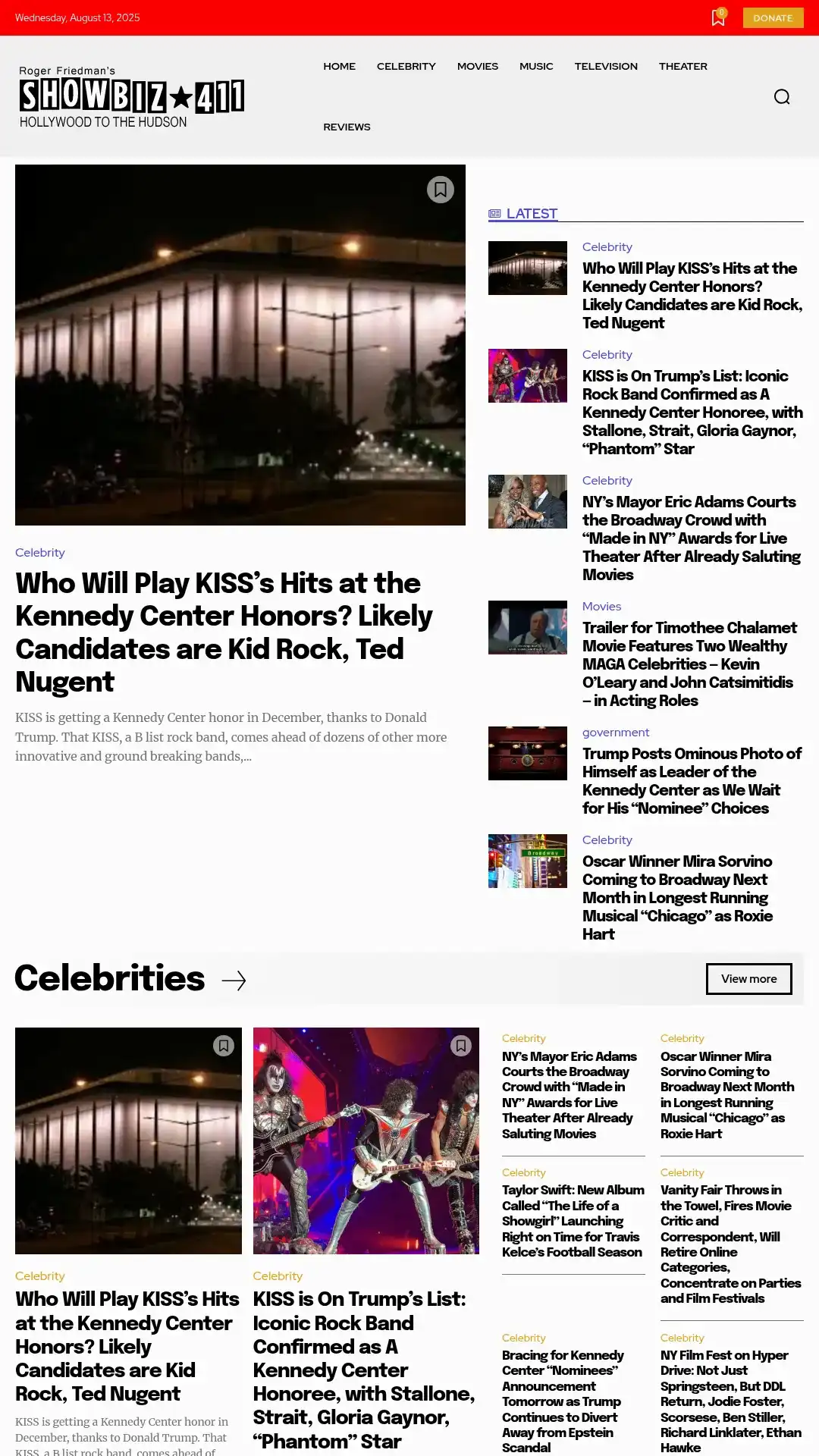 Showbiz 411