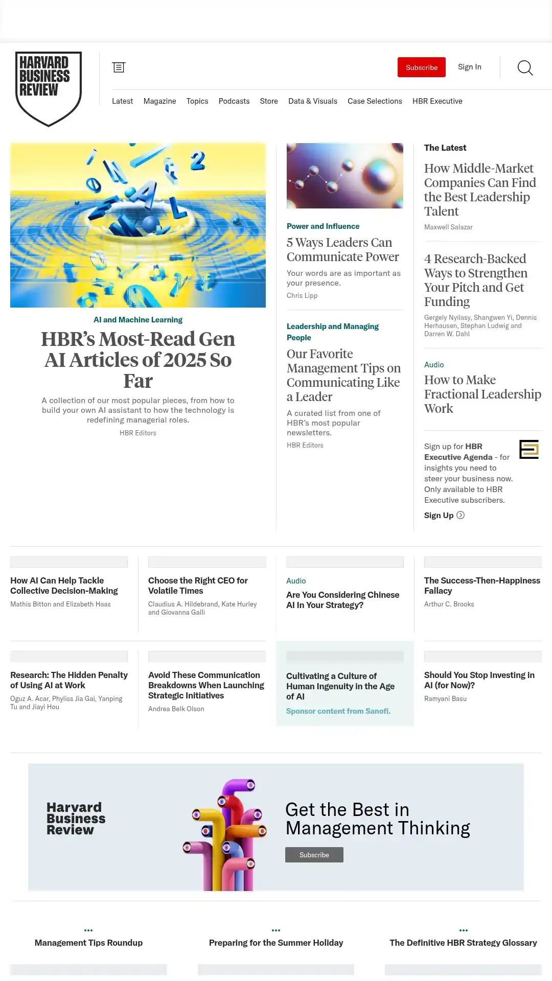 Harvard Business Review