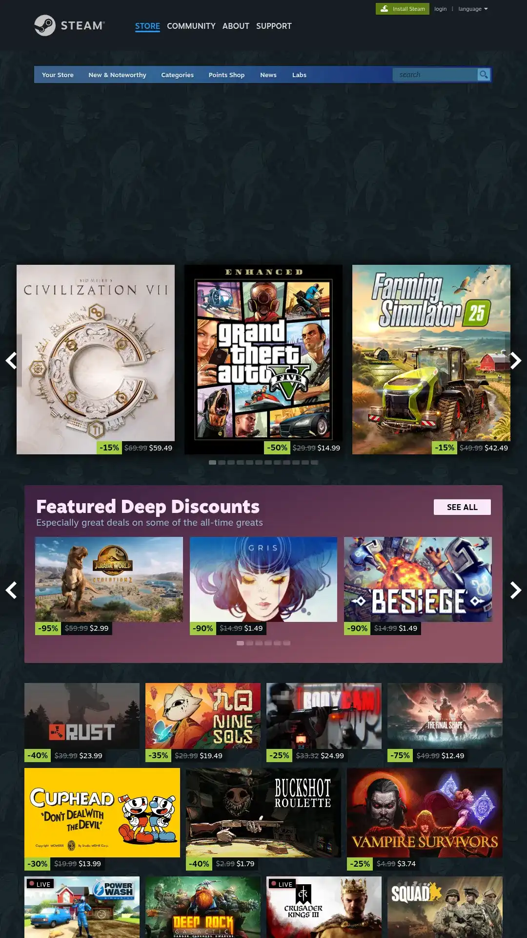Steam