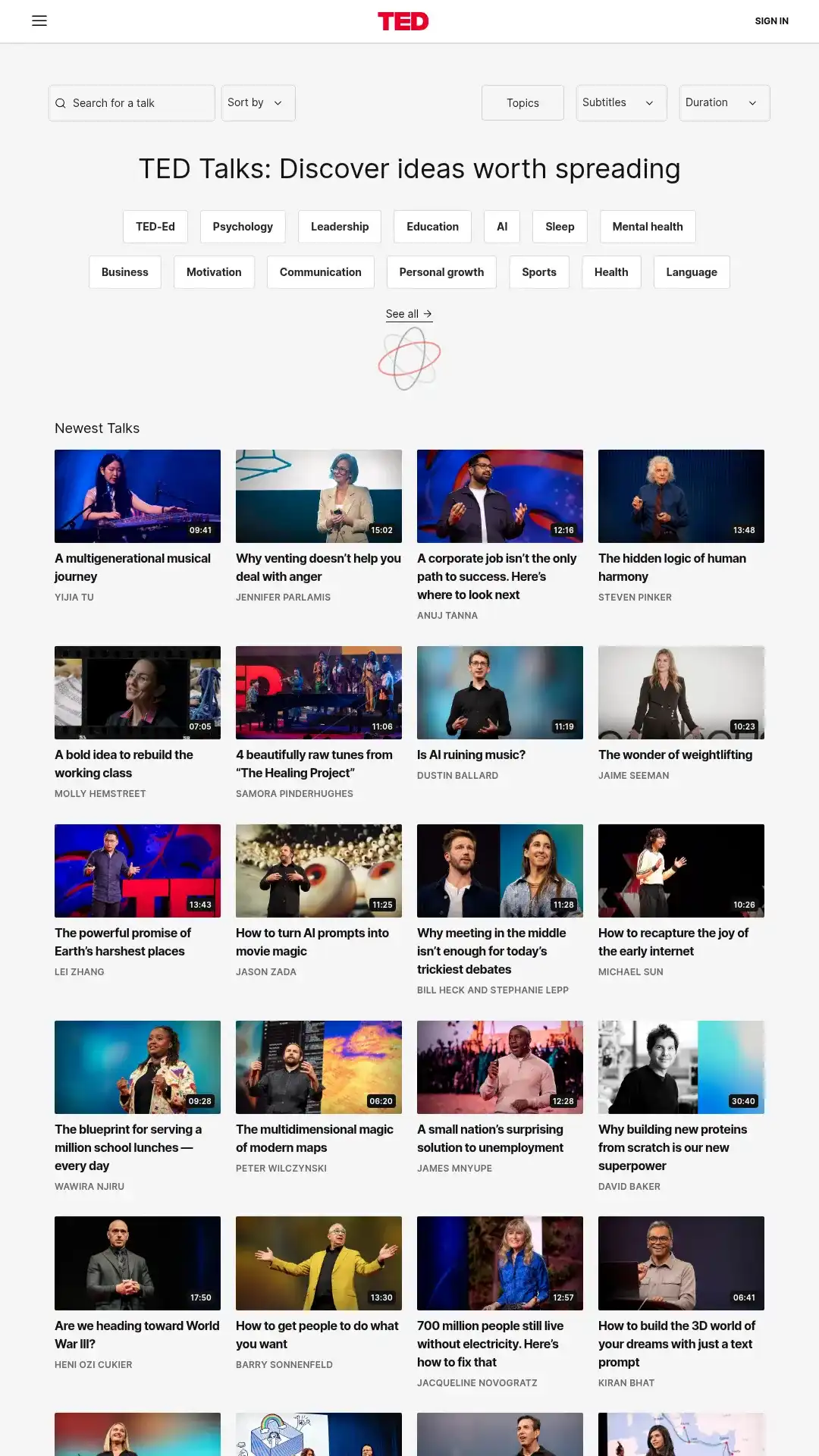 TED Talks